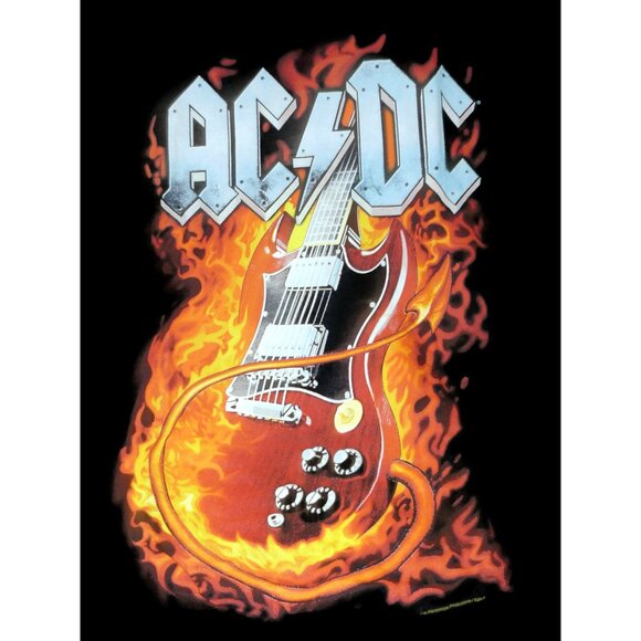 ACDC Thunderstruck Black T-Shirt Sizes L, XL, 2XL - Picture 4 of 4